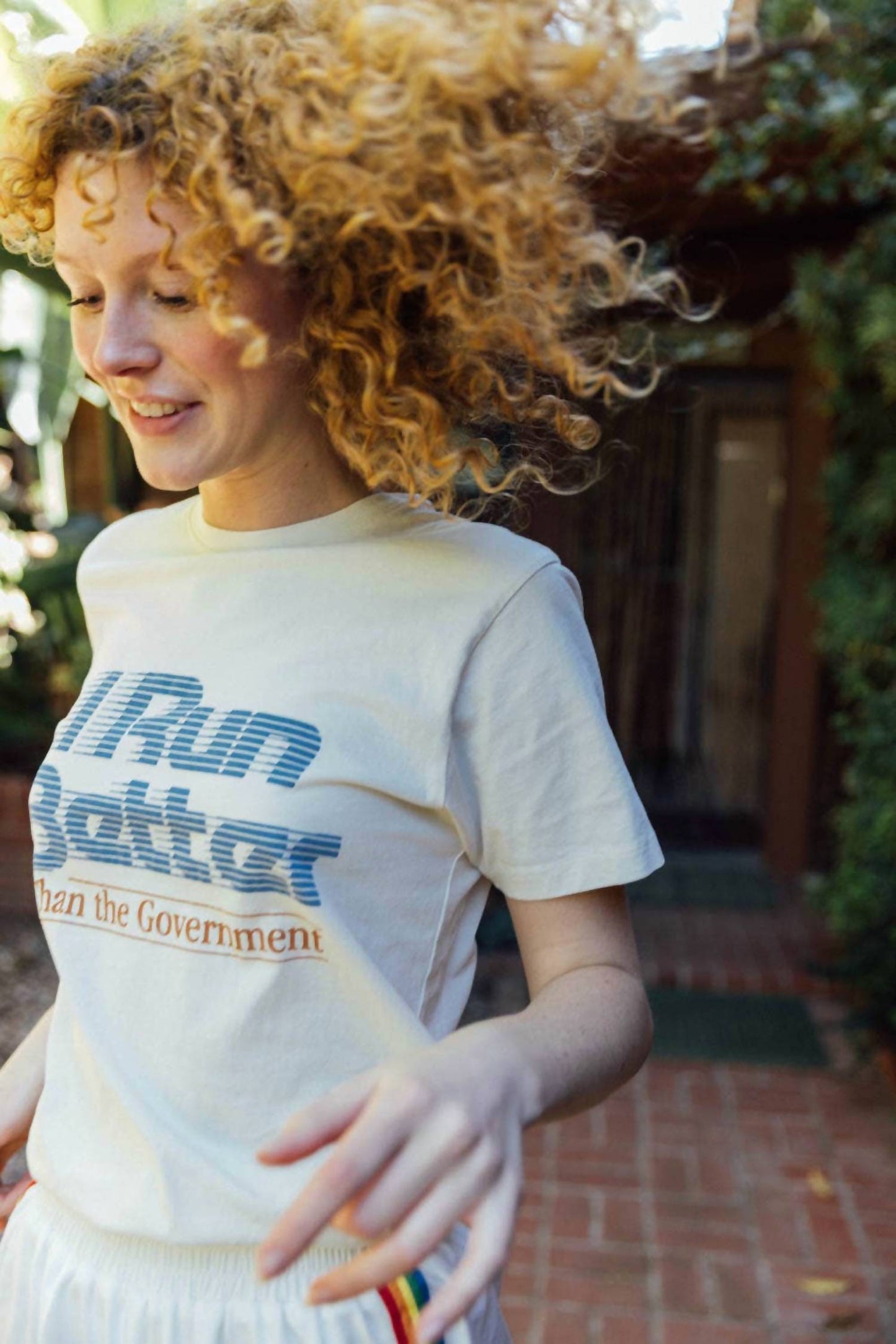 I Run Better Than The Government Graphic T Shirt
