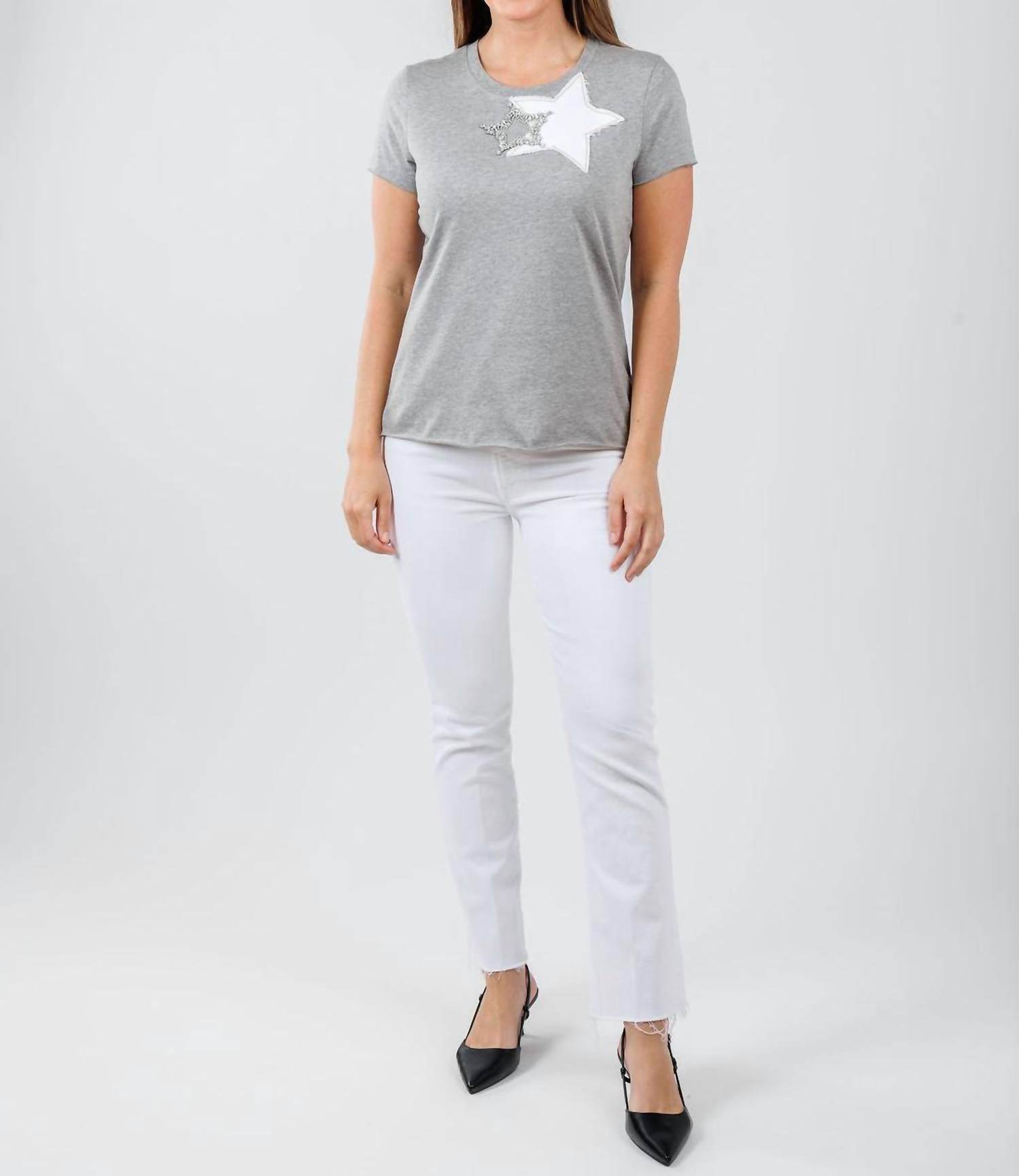 Suzy T - Women's Bett Double Star Top - Rack Hunt