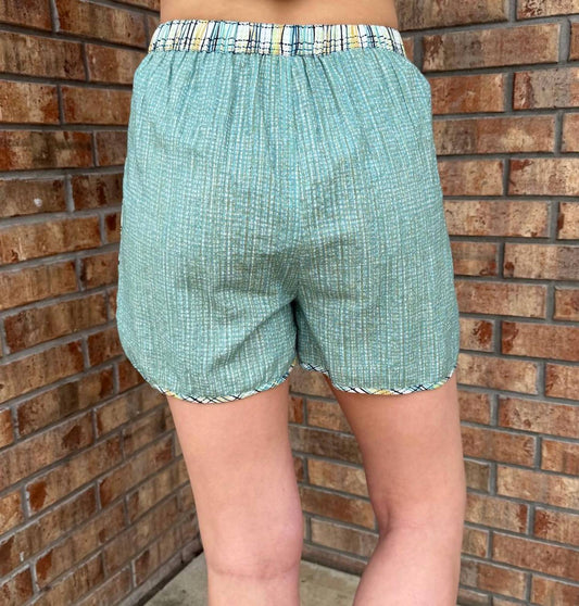 Vladana Mixed Plaid Shorts
