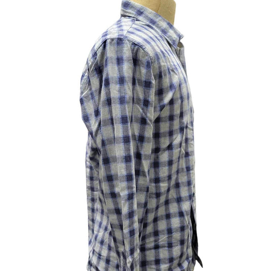 Thread & Cloth - Men's Button-up Cotton Long-sleeve Plaid Shirt - Rack Hunt -