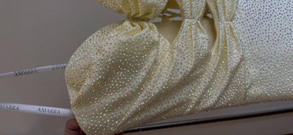 crystal adorned gown