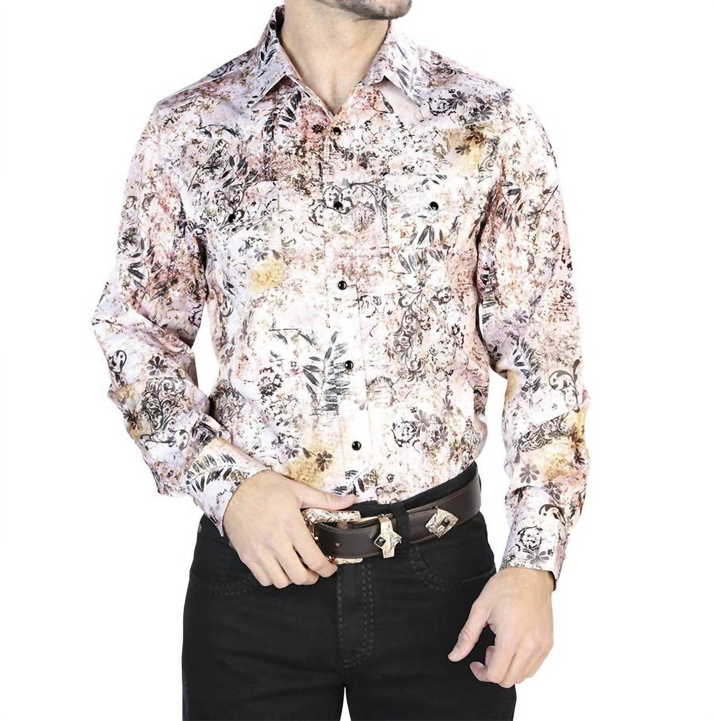 El Señor De Los Cielos - Casual Long Sleeve Shirt - Rack Hunt