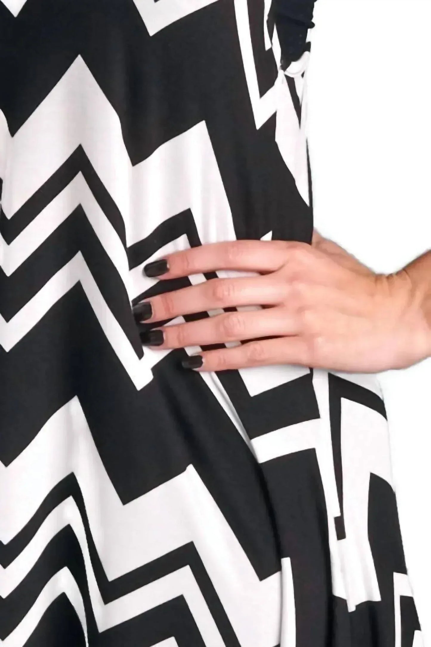 Emerald Fashion - Chevron Tunic Tank Dress - Rack Hunt