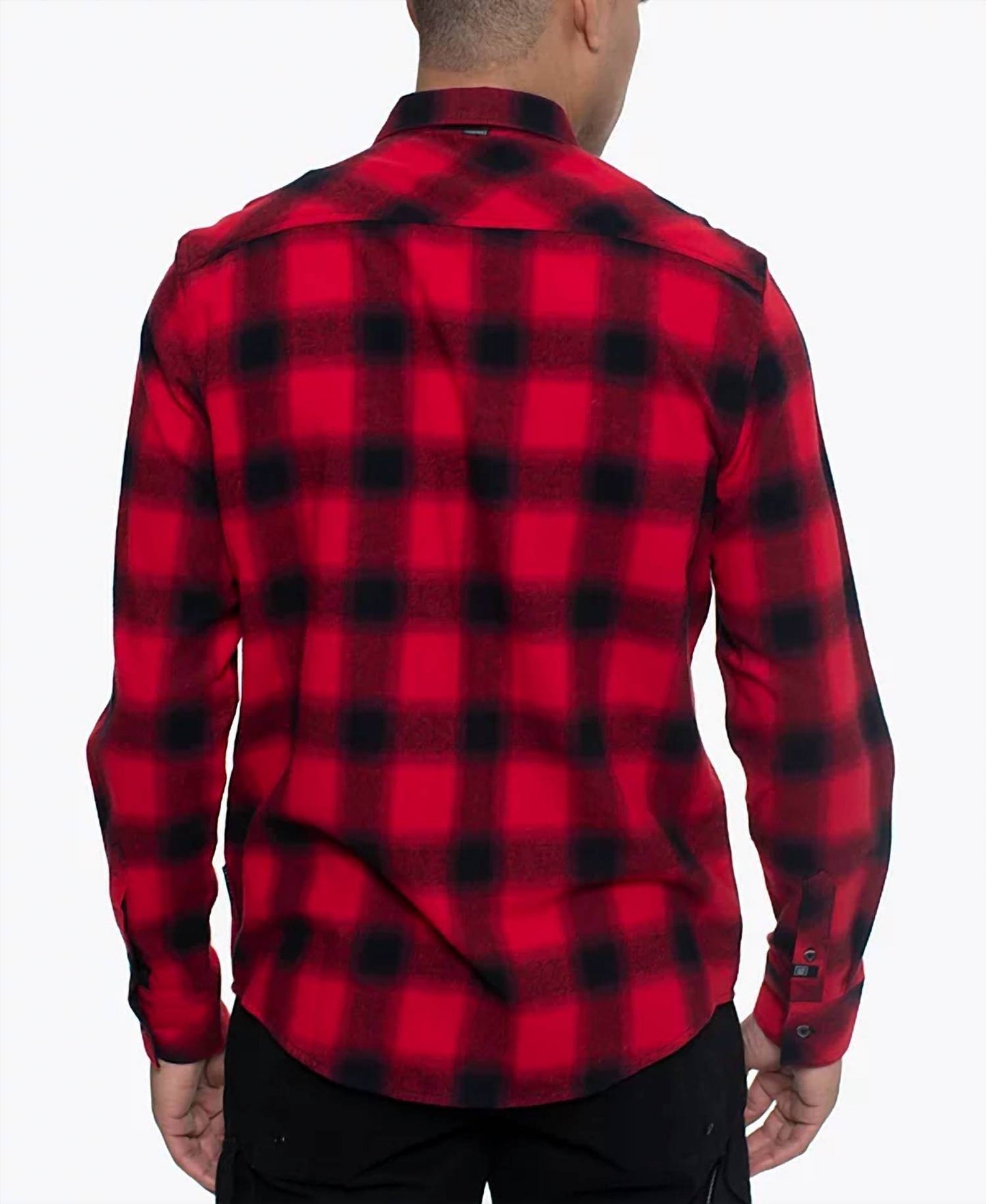 Sean John - Plaid Long Sleeves Shirt - Rack Hunt -
