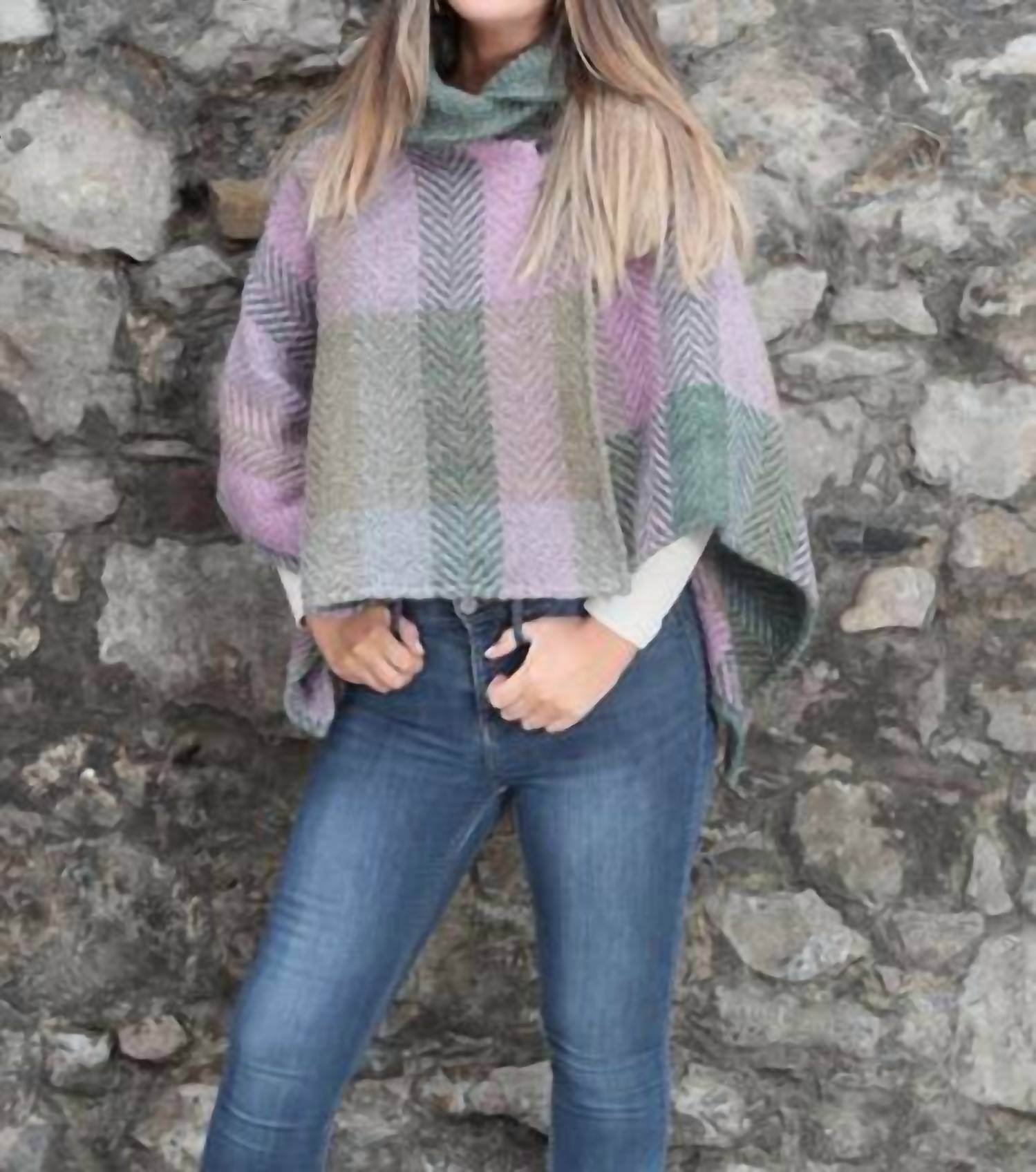 Branigan Weavers - Shawl Collar Poncho - Rack Hunt -