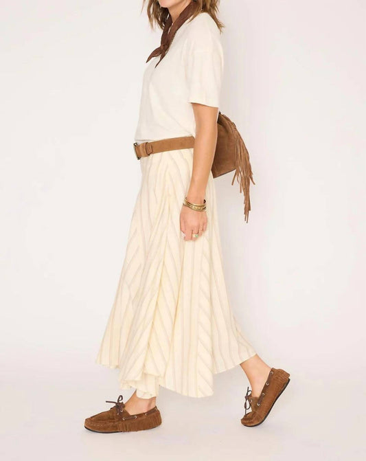 Jordana Cotton Midi Skirt