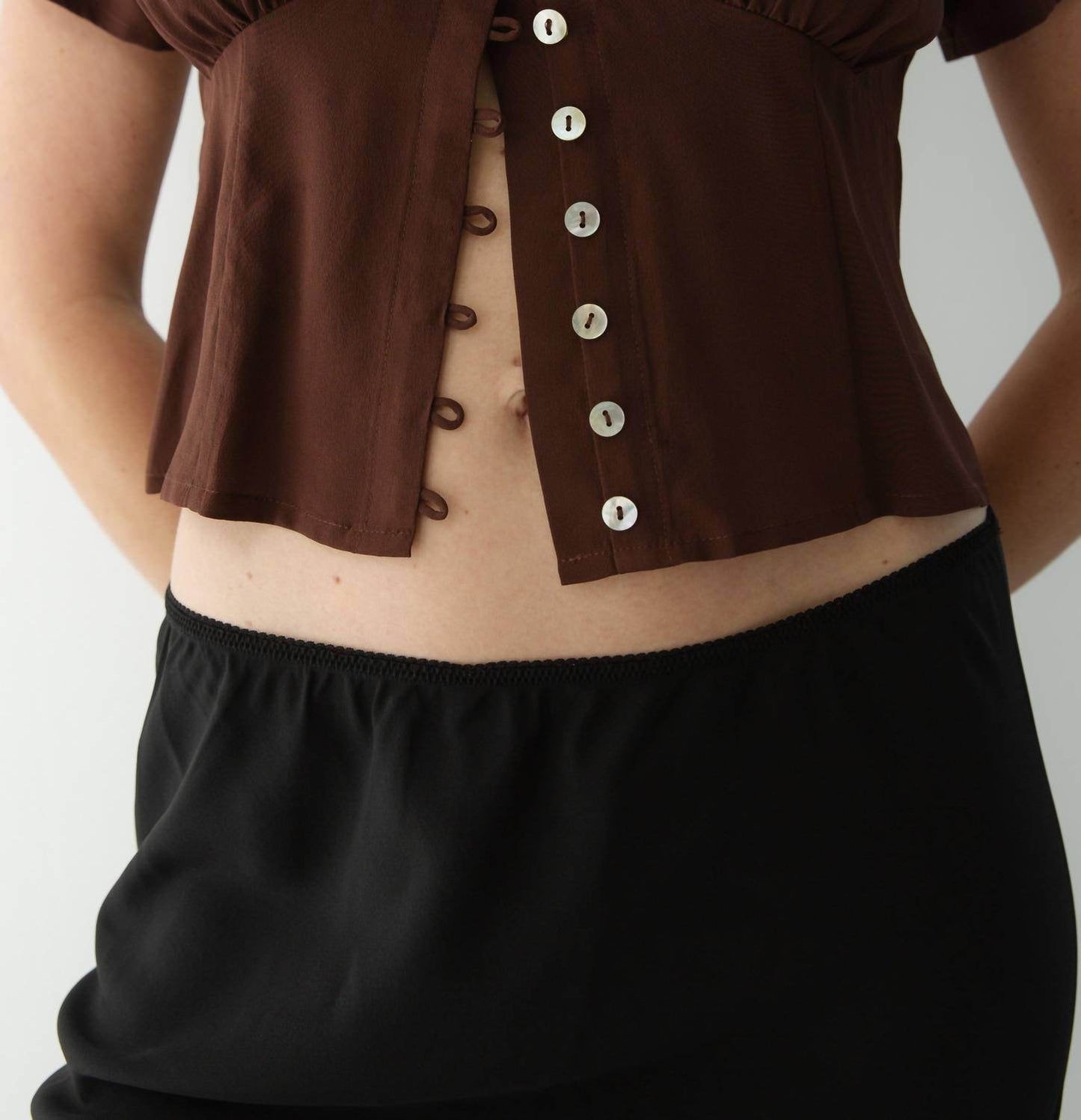 Olga Joan - Cap Sleeve Blouse - Rack Hunt