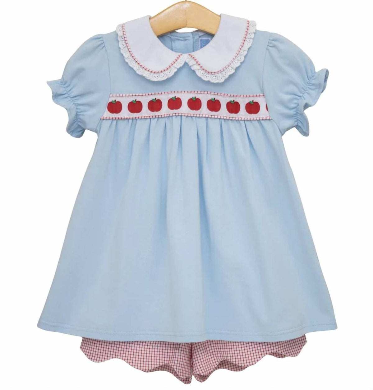 Apple Ribbon Short Set