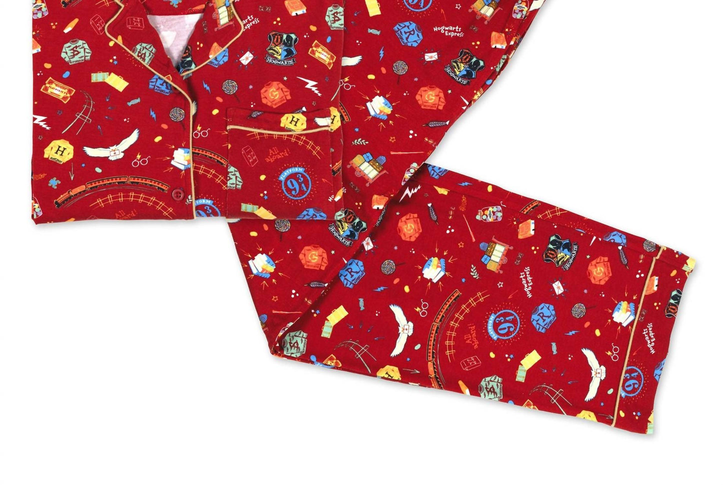 Women's Hogwarts Express Bamboo Pajama Set