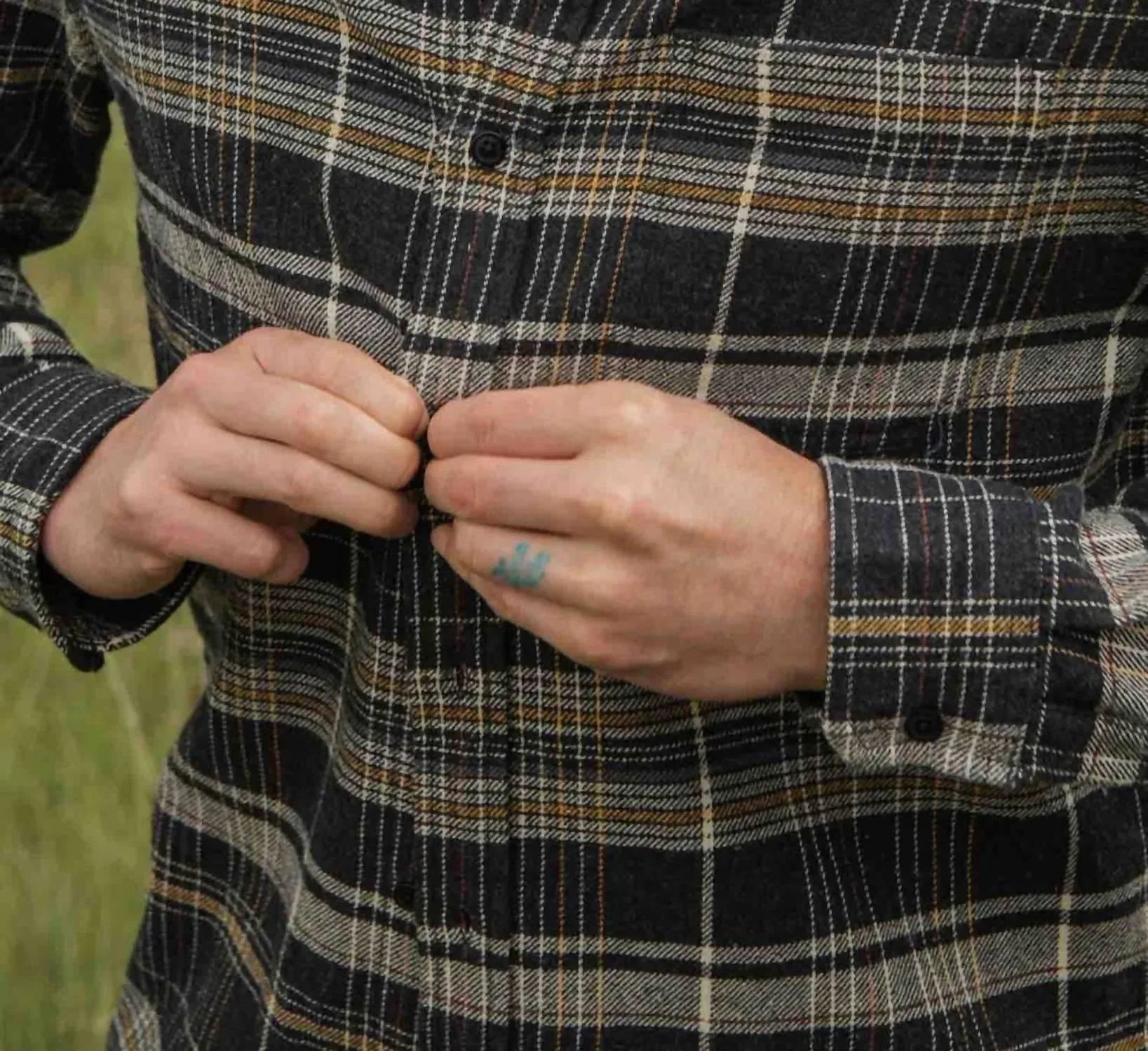 Bridge & Burn - Larson Brushed Flannel Shirt - Rack Hunt