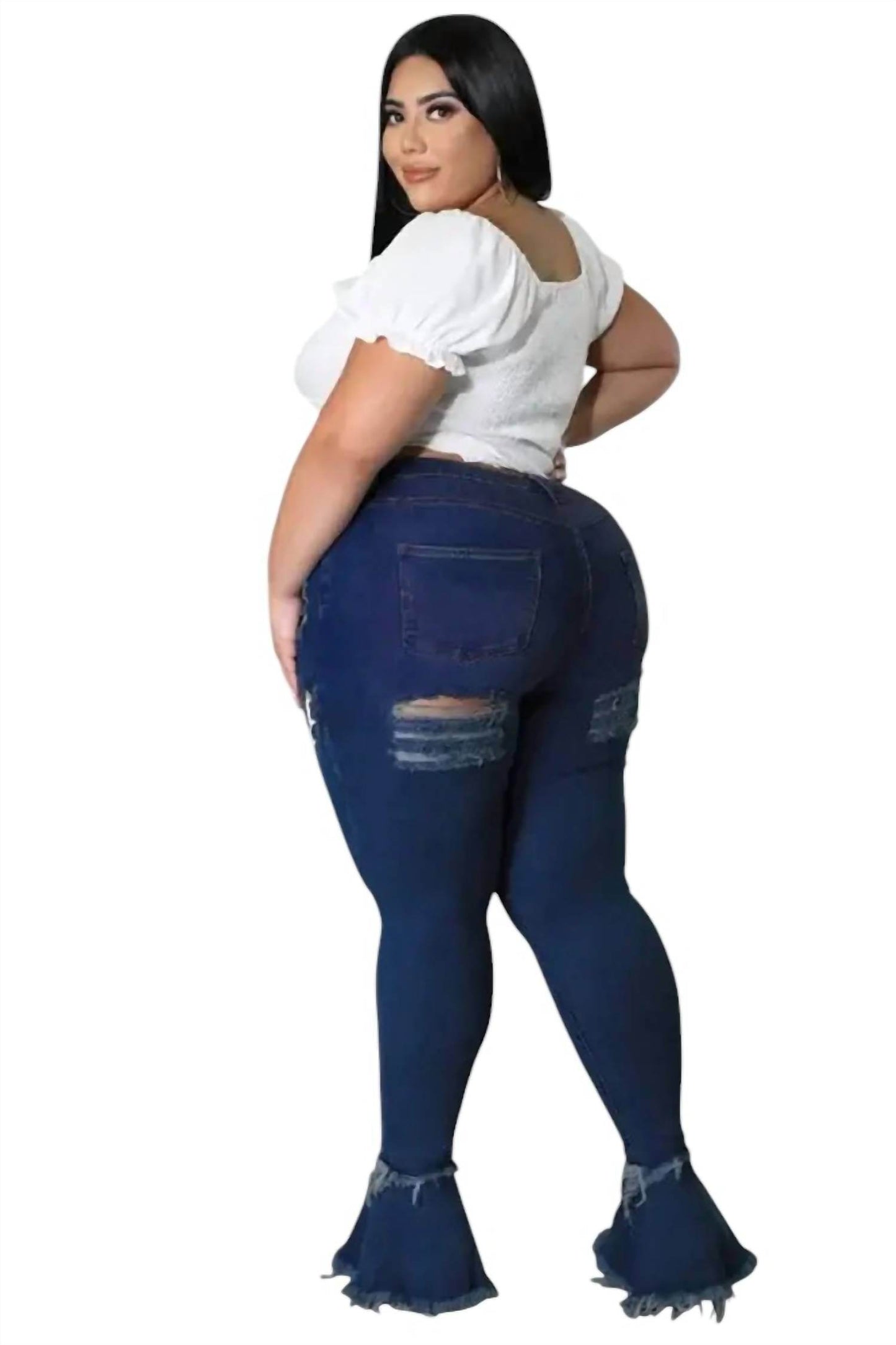 Loverly Fit - Lace Up Jeans - Rack Hunt -