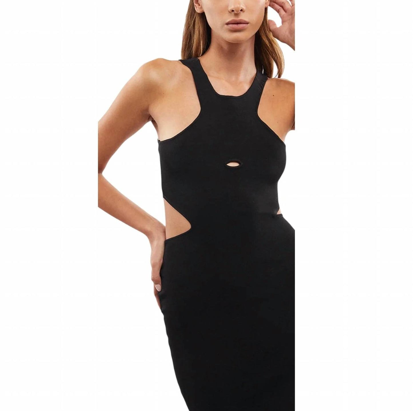 Devon Knit Cutout Midi Dress