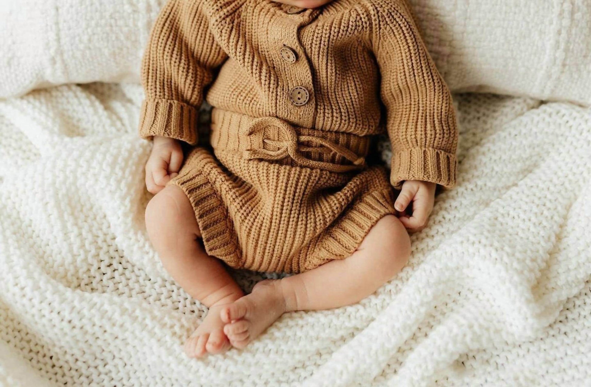 Olive & Cradle - Baby Quinn Sweater And Bloomers Set - Rack Hunt -