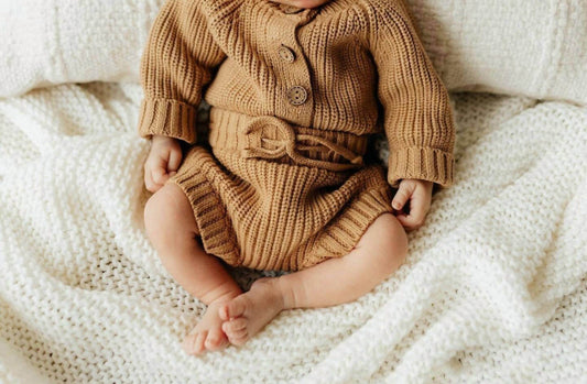Olive & Cradle - Baby Quinn Sweater And Bloomers Set - Rack Hunt -
