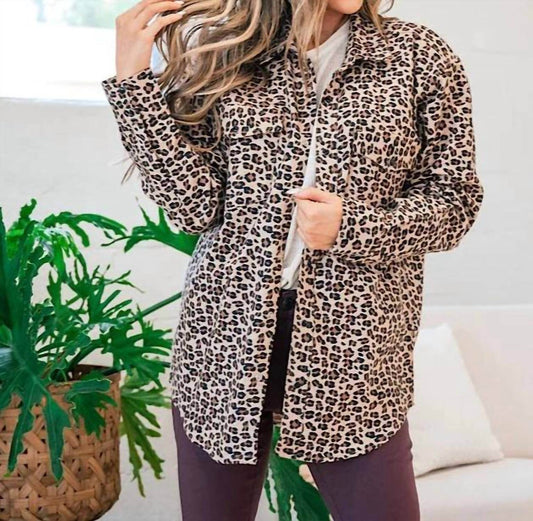 Casual Country Outfitters - Leopard Love Button Down Top - Rack Hunt -