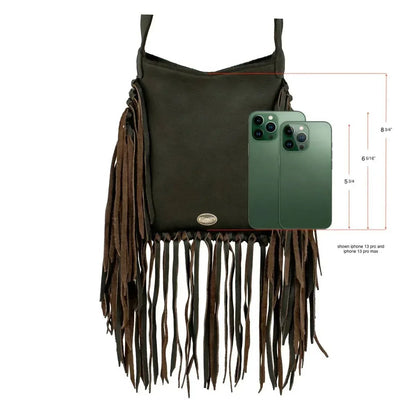 American West - Fringed Cowgirl Crossbody Bag - Rack Hunt
