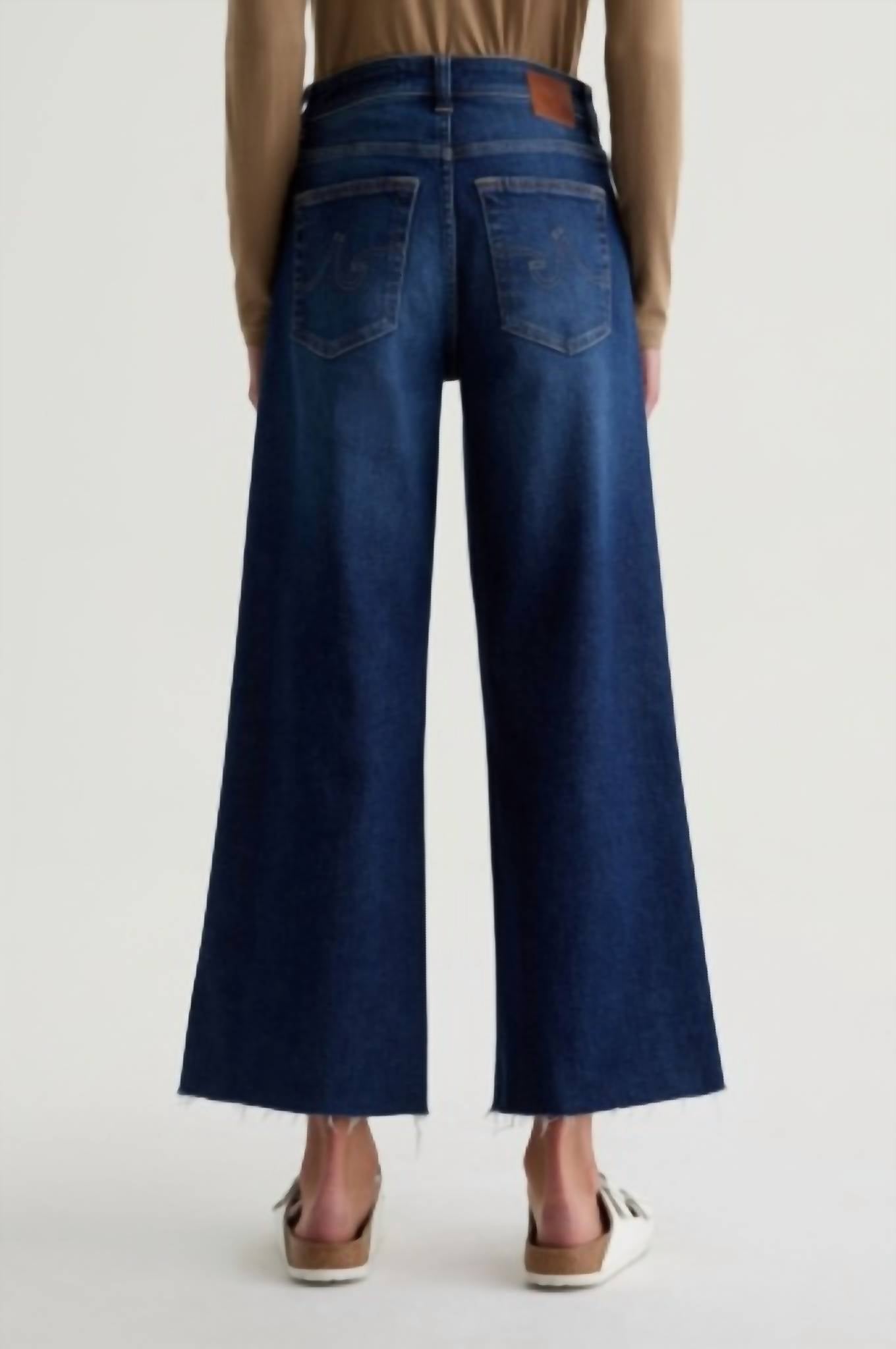Saige Wide Leg Crop Jean