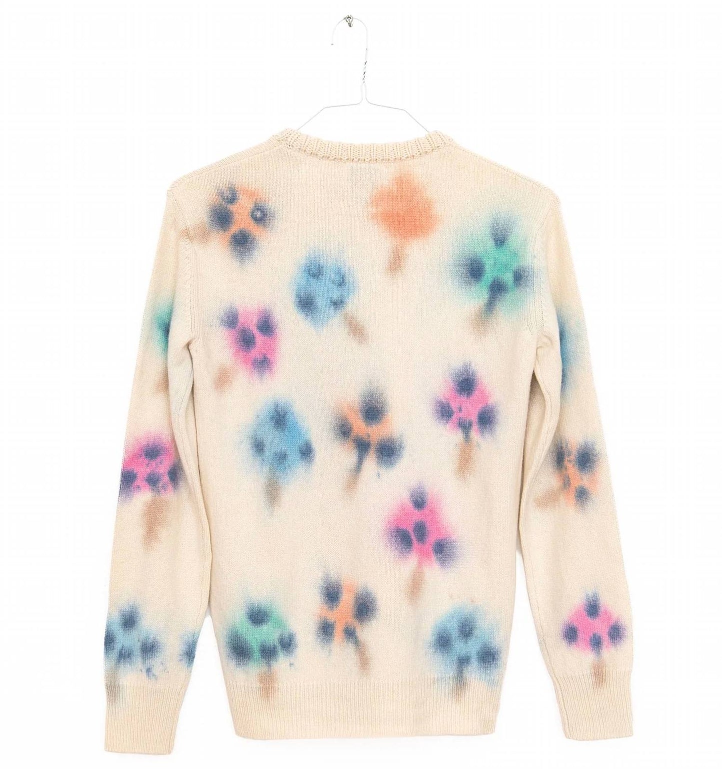 Unisex Mushroom Crew Tie Dye Sweater