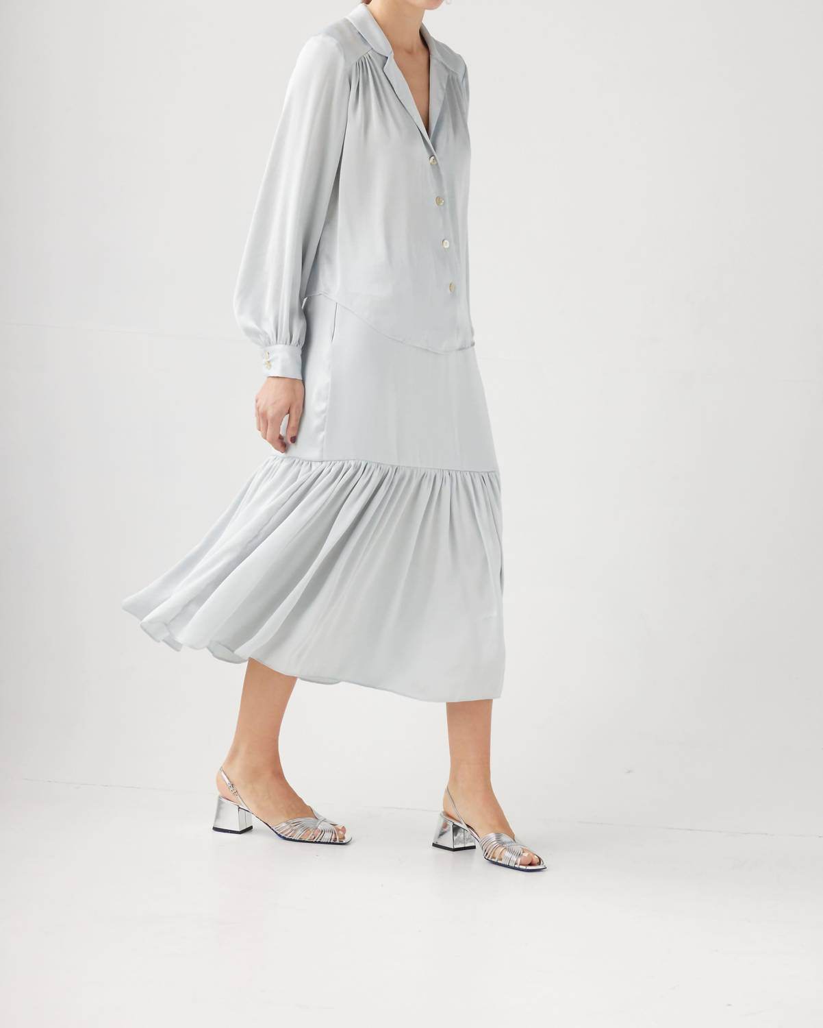 Rose Velvet - Colette Midi Skirt - Rack Hunt -