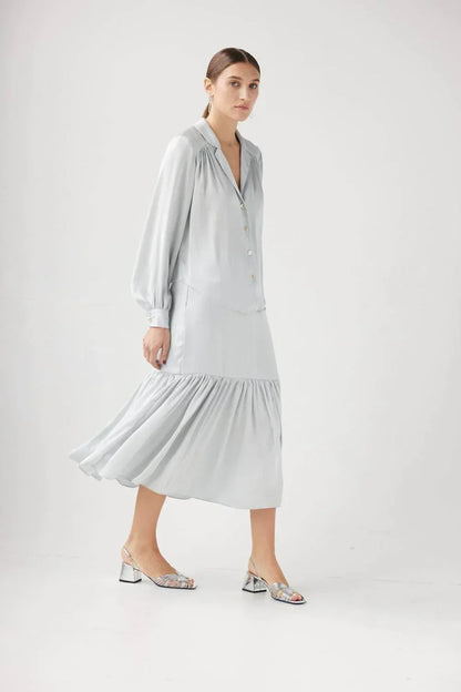 Rose Velvet - Colette Midi Skirt - Rack Hunt