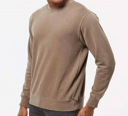 Midweight Pigment-dyed Crewneck Sweatshirt