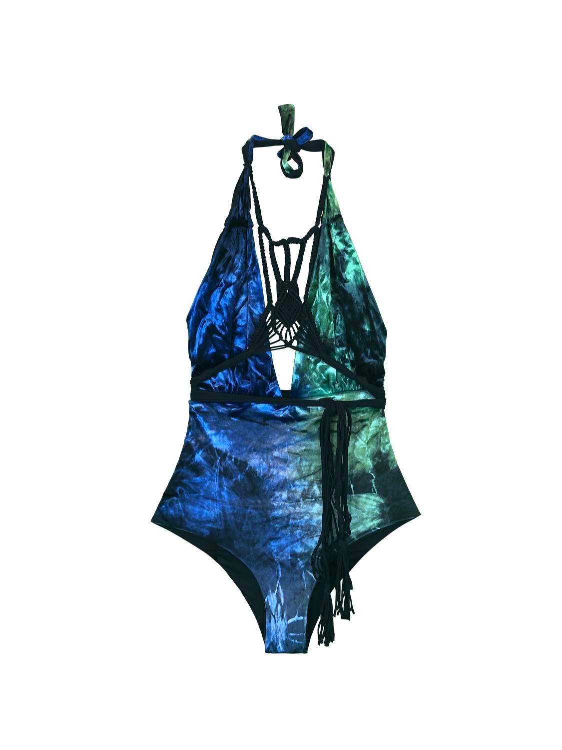 Charmosa - Women's Camille Reversible Velvet One Piece Swimsuit - Rack Hunt -