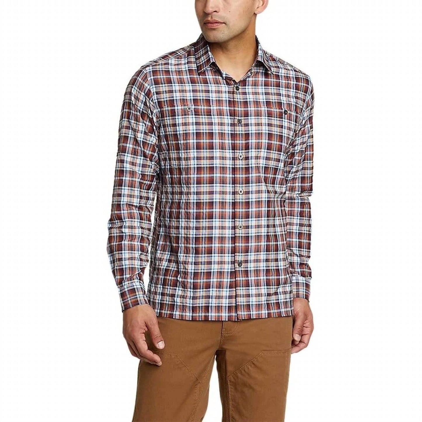 Plaid Rainier 2.0 Long Sleeve Hiking Shirt