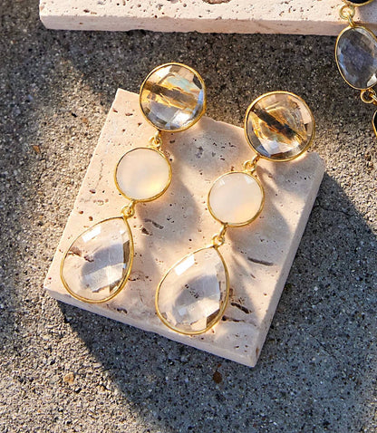Women's Triple Drop Earrings