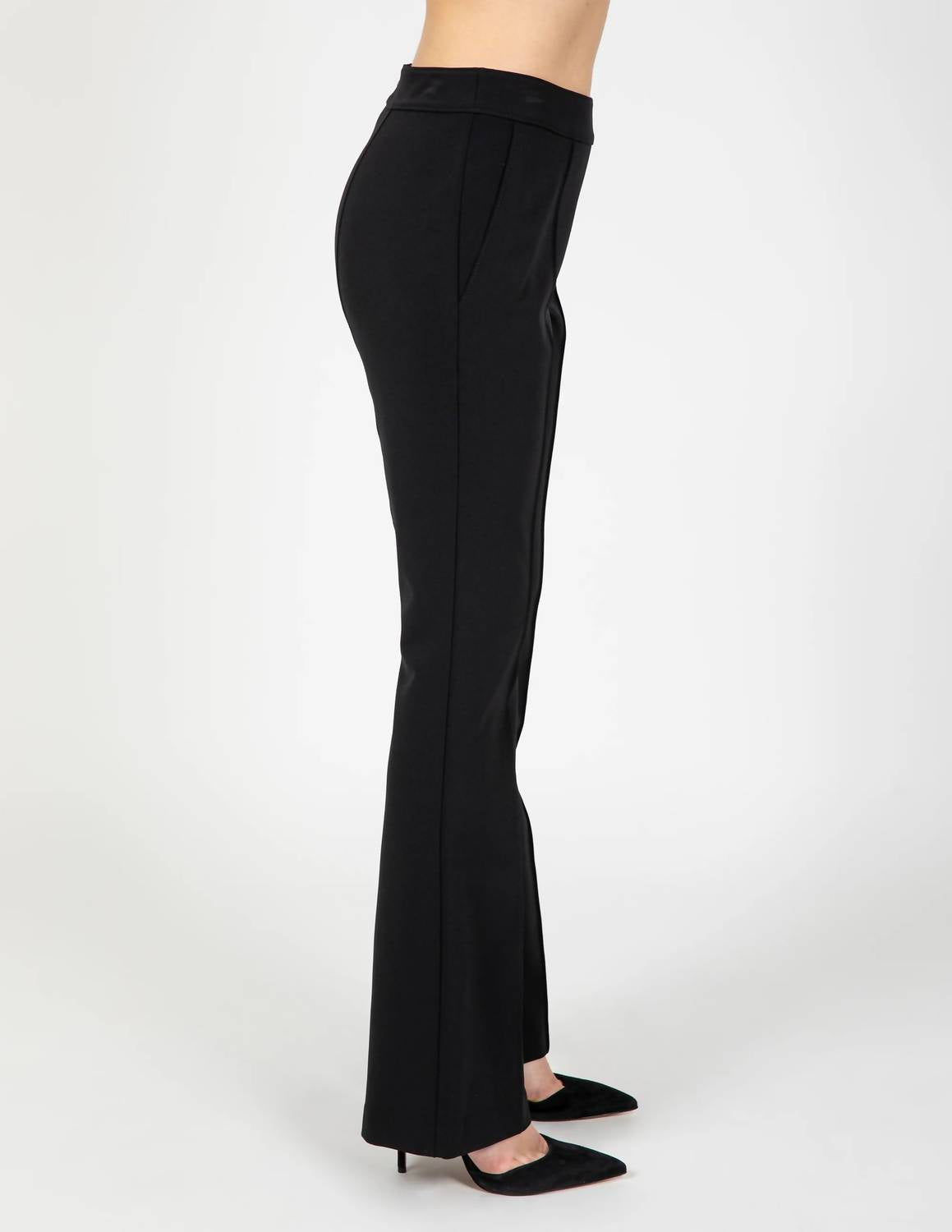 Miracle Stretch Flared Pintuck Pants