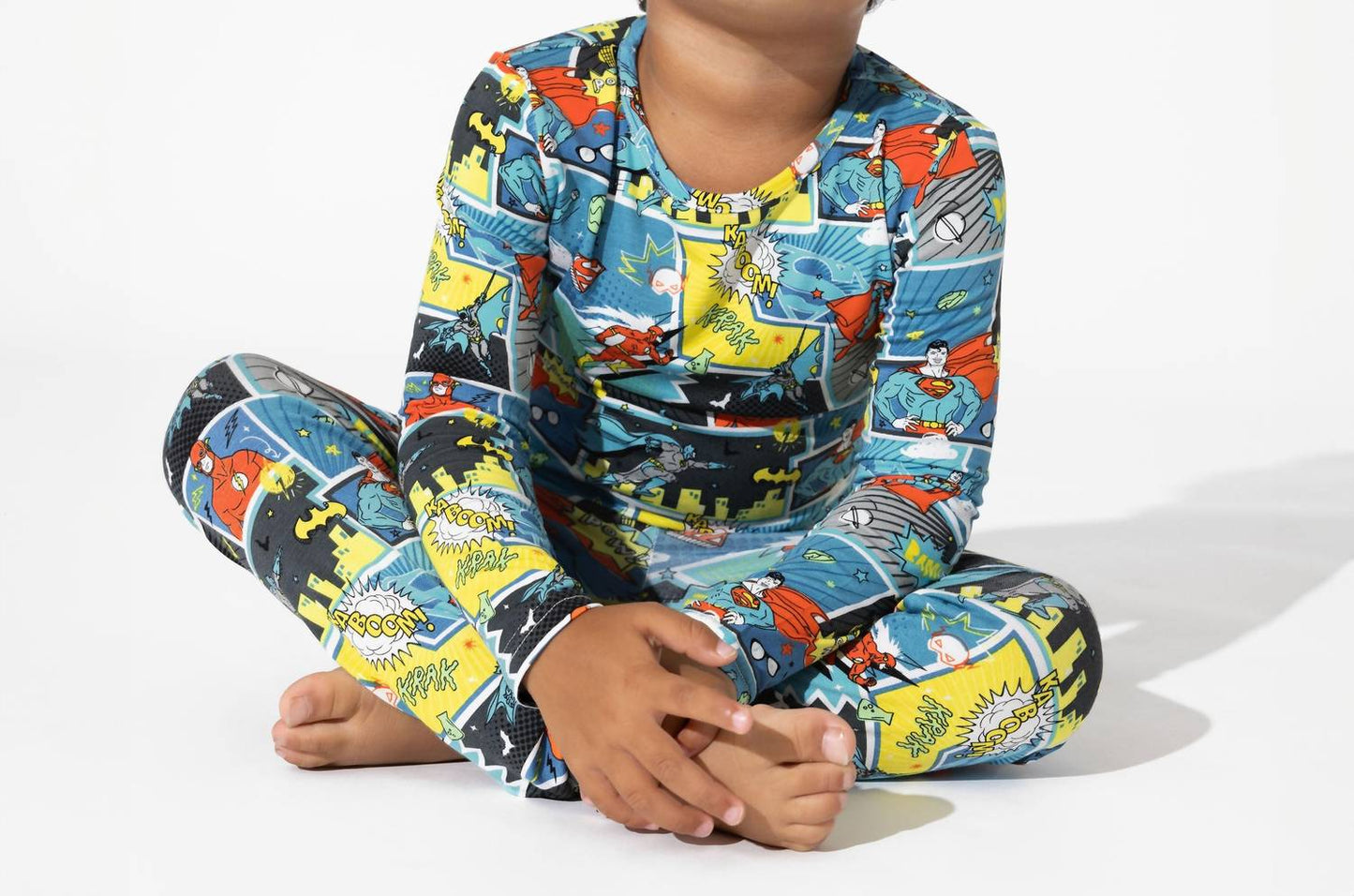 Justice League Heroes Bamboo Pajamas