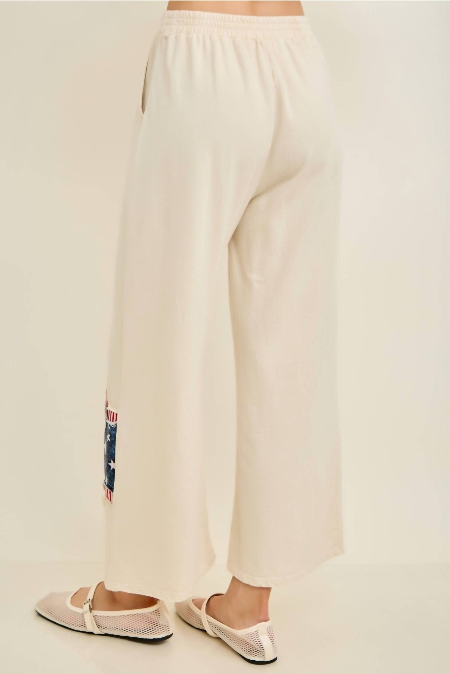 Women's Americana Double Stars Patched Pant