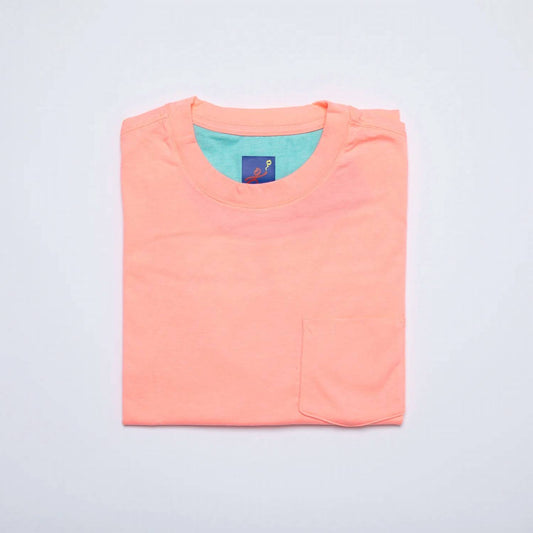 Crew Neck Solid Tee