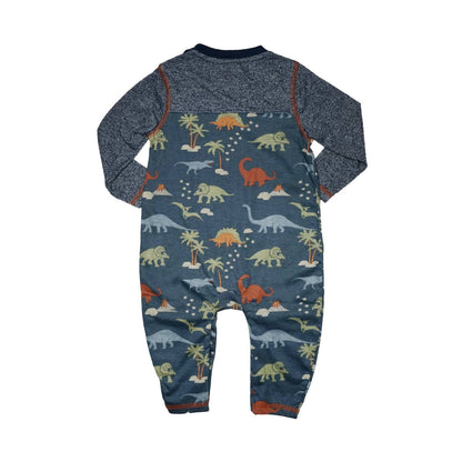 Boys Dino Pocket Romper