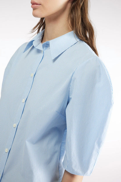 Pin Stripe Cotton Blouse
