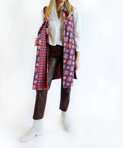 BROOKS AVENUE - Natalie Button Front Vest - Rack Hunt
