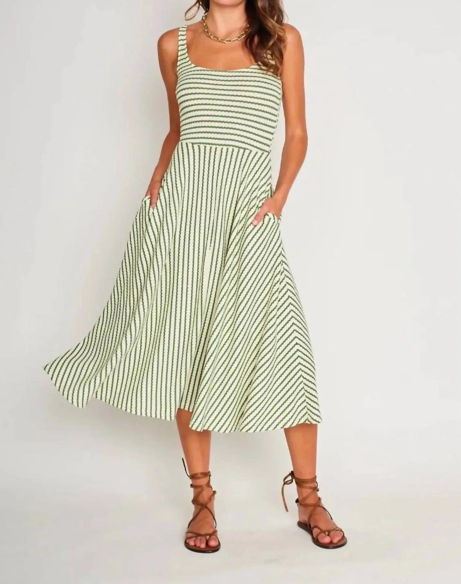 dRA Los Angeles - Audrey Tank Midi Dress - Rack Hunt