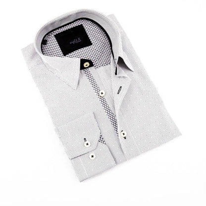 Men's Button Down Jacquard Shirt