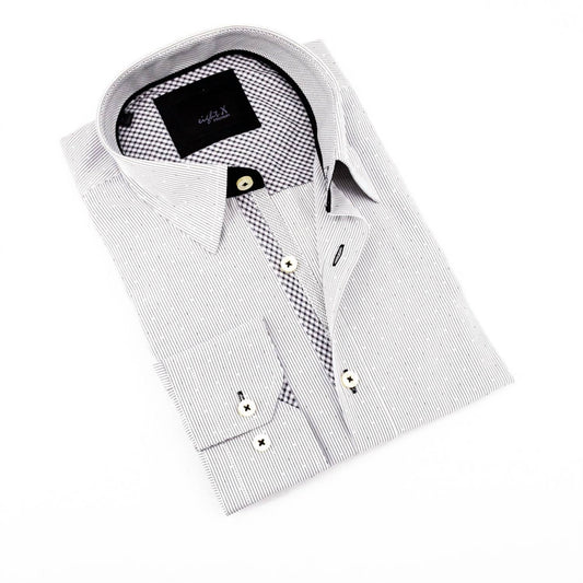 Men's Button Down Jacquard Shirt
