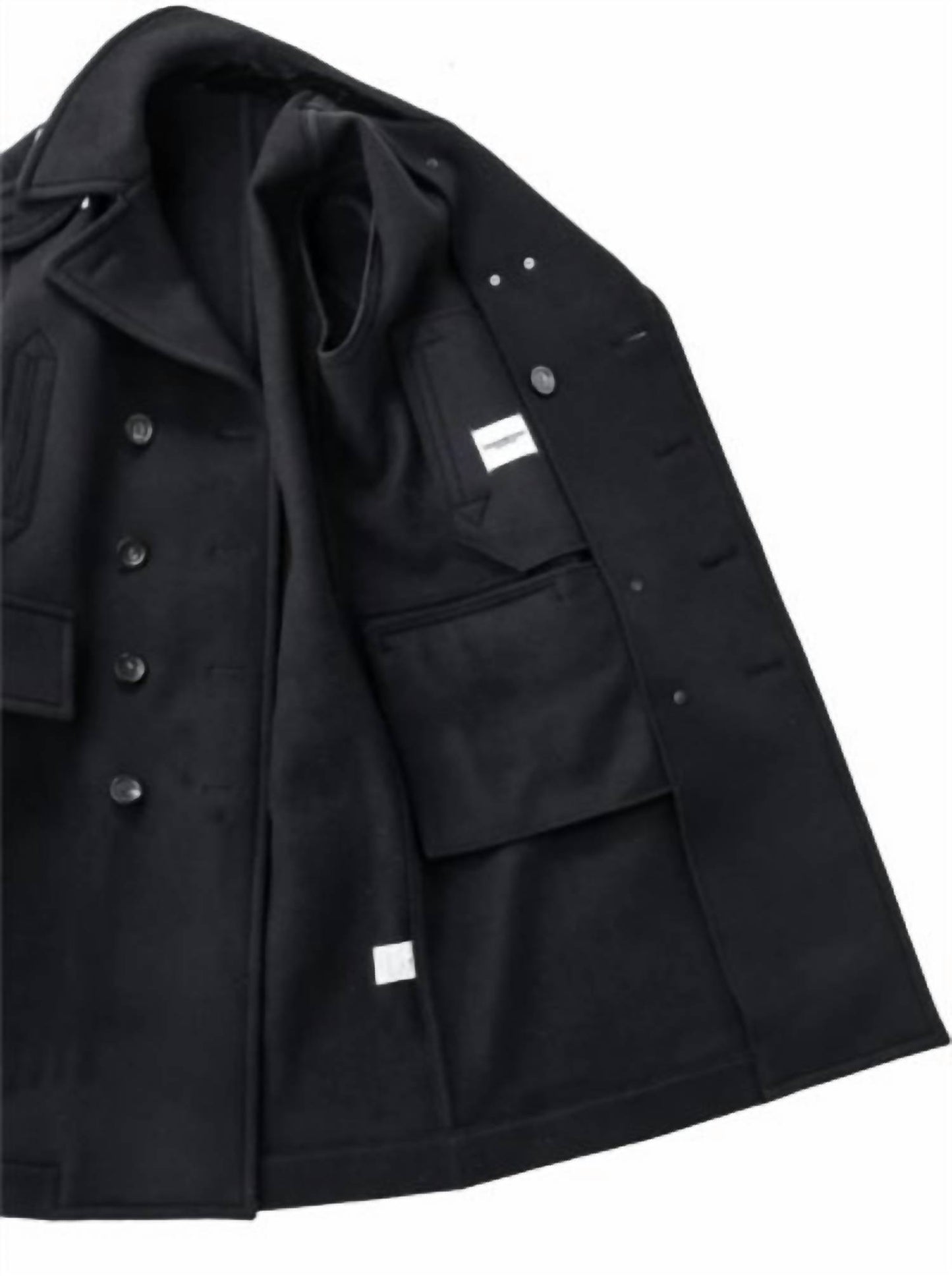 Unisex - Raygun Print Super Straight Overcoat