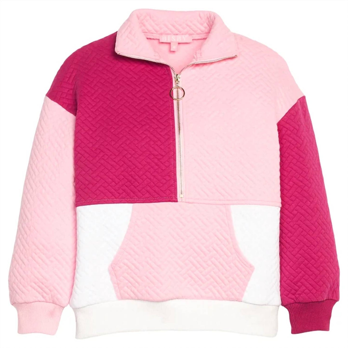 Color Block Pullover Sweatshirt