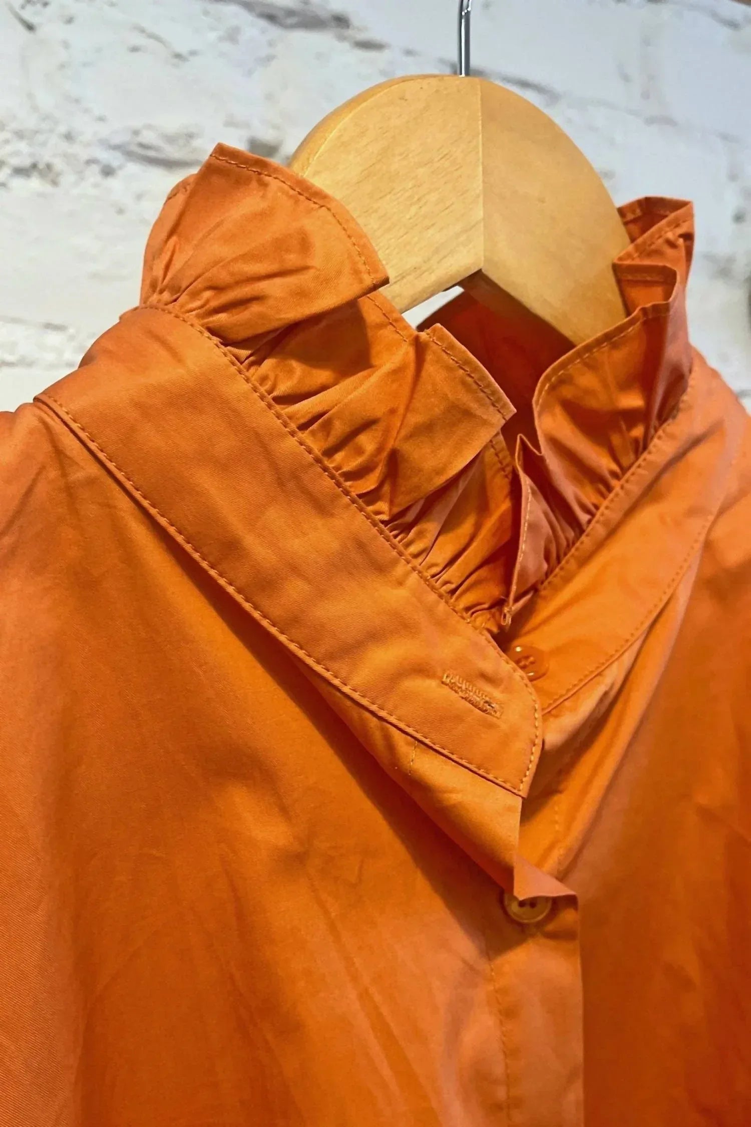 Heidi Houston - Short Sleeve Ruffle Shirt - Rack Hunt