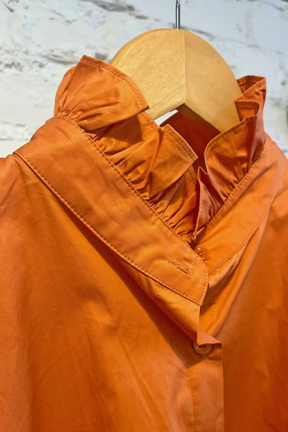 Heidi Houston - Short Sleeve Ruffle Shirt - Rack Hunt