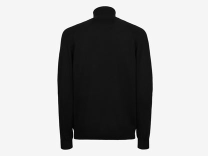 Men's Ultra Fine Wish Virgin Wool Turtle Neck Sweater