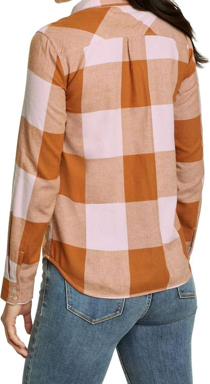 Lightweight Forest Flannel Button Up Shirt