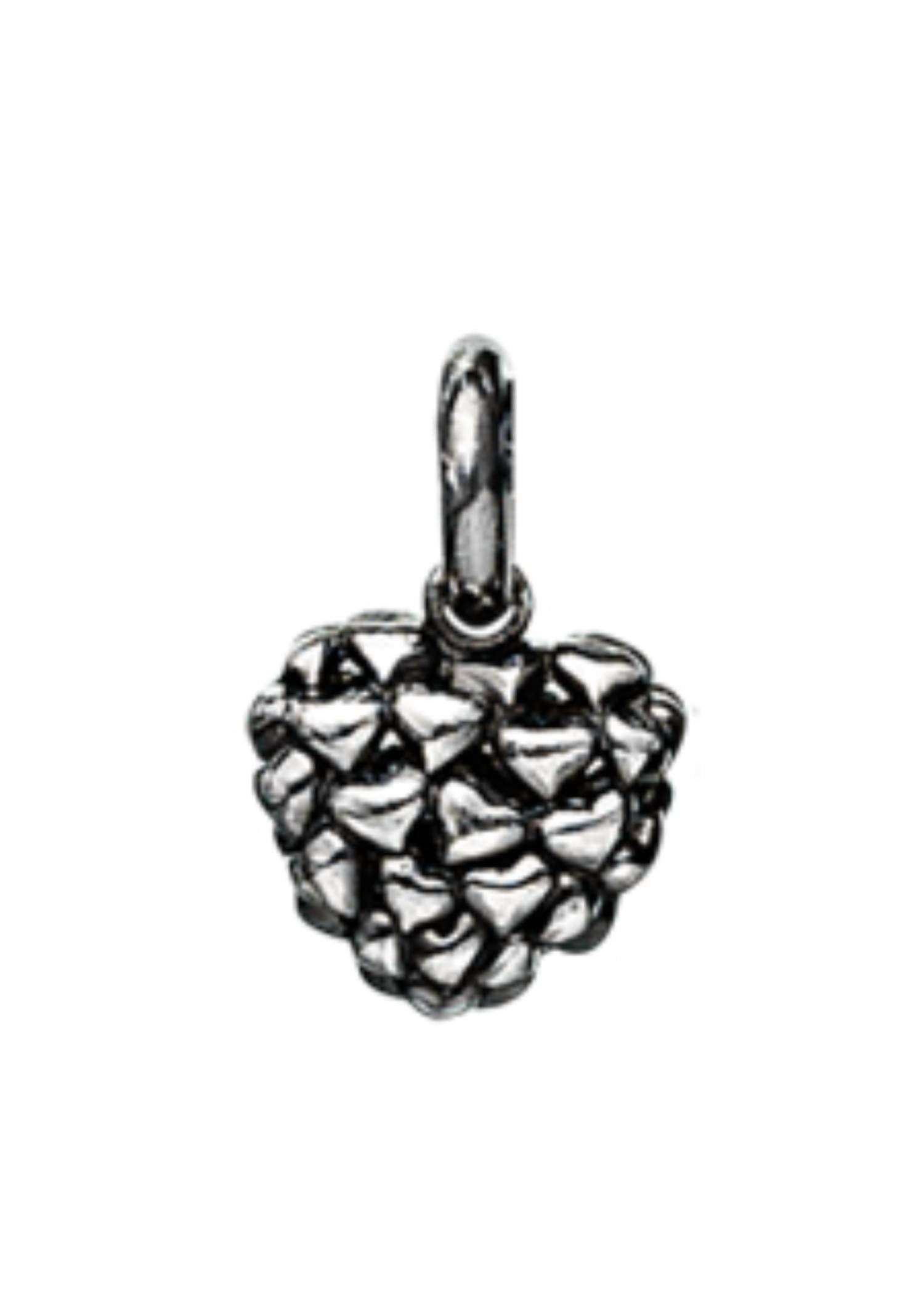 Story Jewellery - Women's Heart Studded Dangle Charm Pendant - Rack Hunt