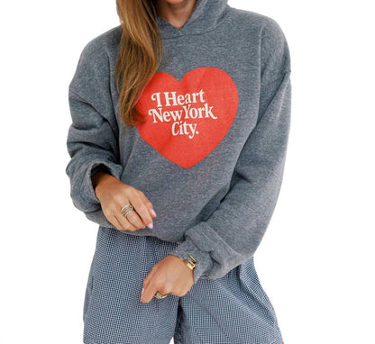 Somebody In New York City Heart Classic Hoodie