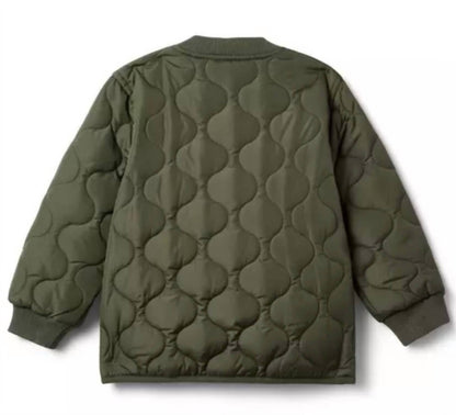 Kids' Quilted Bomber Jacket