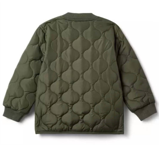 Kids' Quilted Bomber Jacket