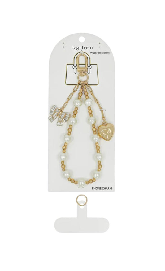 Heart Luxe Phone Wristlet