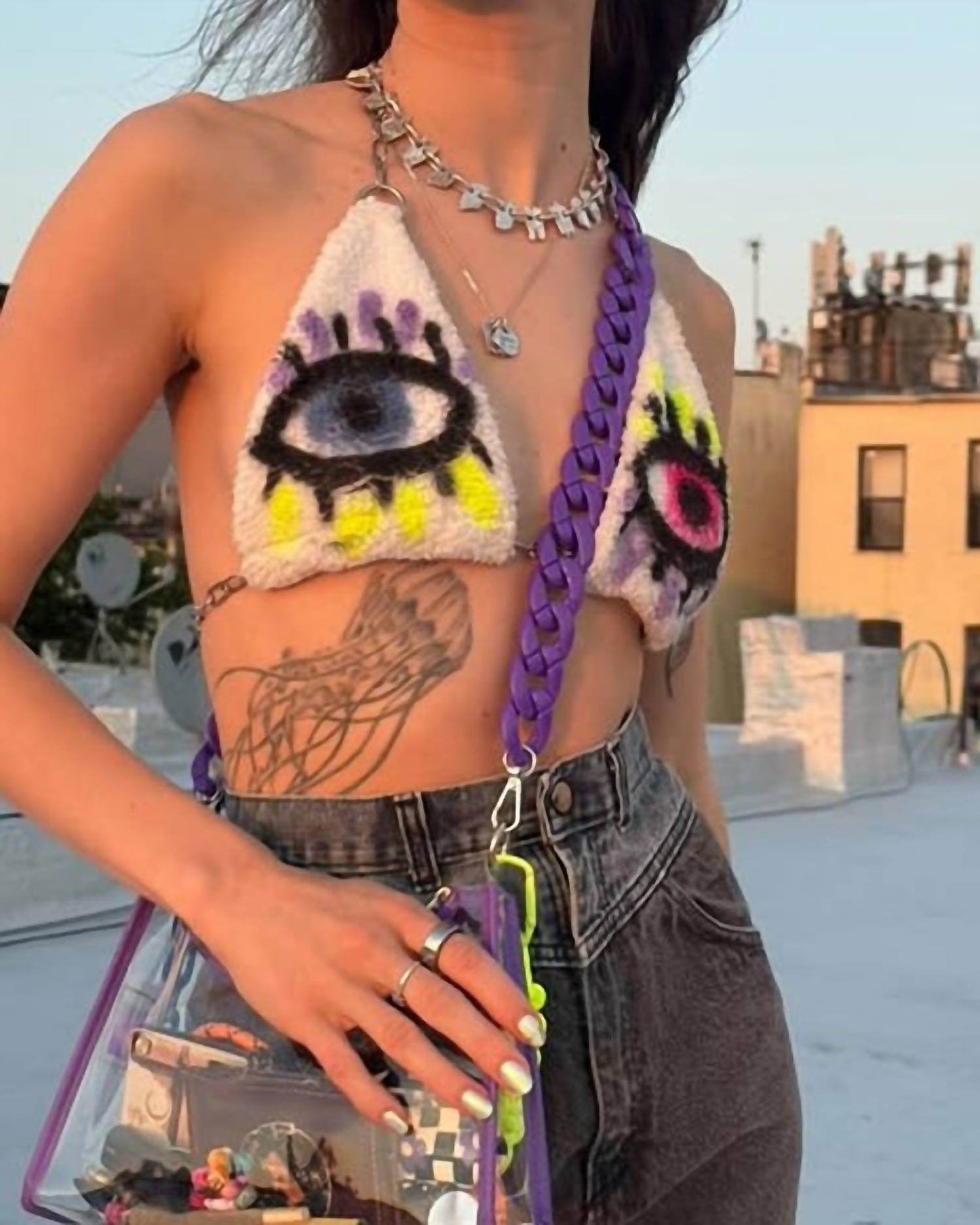 Daytrip - Women's Emily Stadium Clear Bag - Rack Hunt -